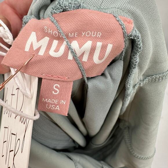 SHOW ME YOUR MUMU Jen Maxi Dress in Mint // S - Picture 15 of 16